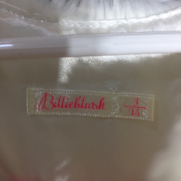 Billiblush formal plush shoulder cover - Picture 5 of 6